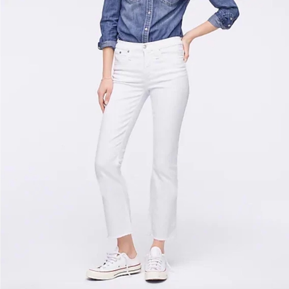 J. Crew 9” Billie Demi Boot Crop Jean